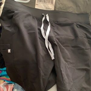 FIGS XL basic pant - black